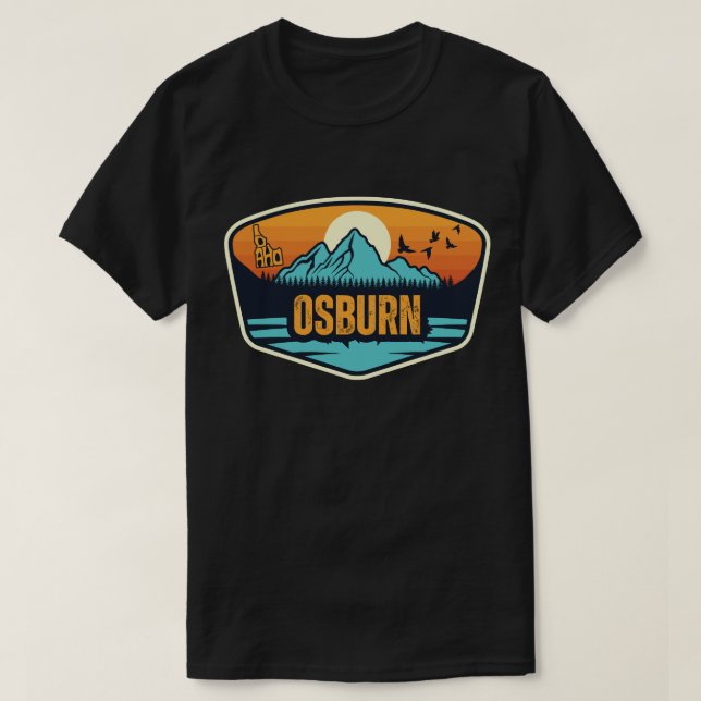 Osburn, Idaho T-Shirt (Design vorne)