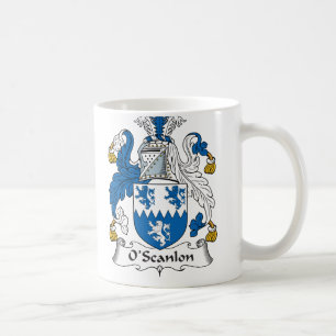 O'Scanlon Familienwappen Kaffeetasse