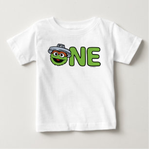 Oscar das Griesgram erste Geburtstag Baby T-shirt