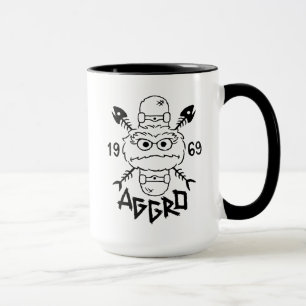 Oscar das Grouch-Skate-Logo - Aggro 1969 Tasse