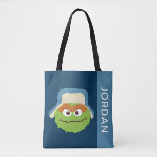 Oscar das Grouch-Wald-Gesicht Name hinzufügen
