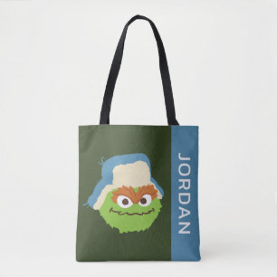 Oscar das Grouch-Wald-Gesicht Name hinzufügen