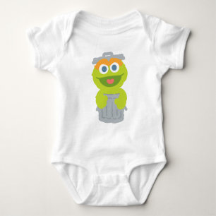 Oscar der Griesgram Baby Strampler