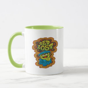 Oscar der Griesgram   Psychedelisch Tasse