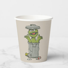 Oscar der Griesgram Vintage Pappbecher