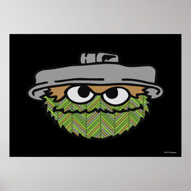 Oscar der Grouch | 80er-Rücklauf 3 Poster (Vorne)