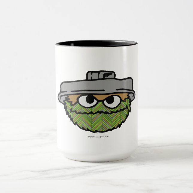 Oscar der Grouch | 80er-Rückschlag Tasse (Zentrum)