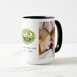 Oscar der Grouch Bester Opa - Foto Tasse