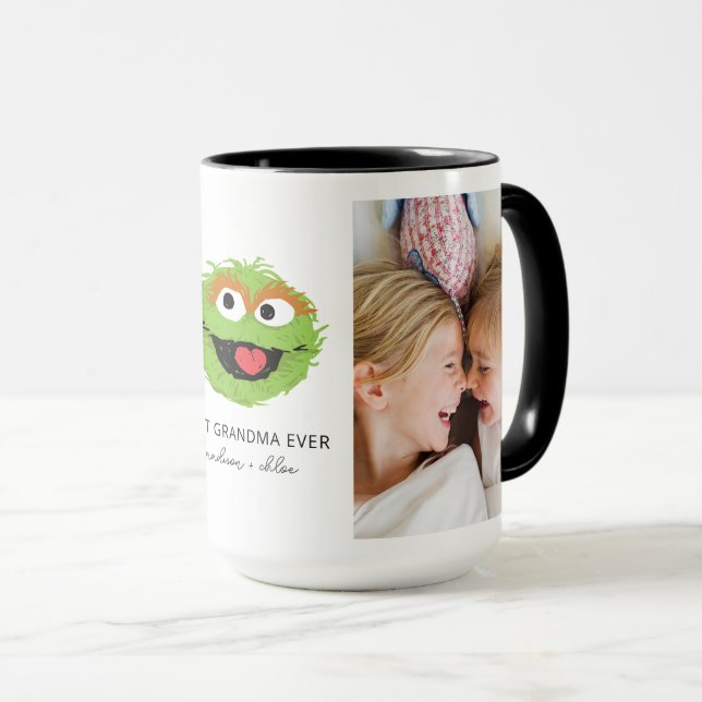Oscar der Grouch | Bester Opa - Foto Tasse (VorderseiteRechts)