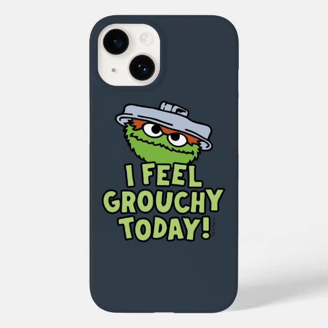 Oscar der Grouch | Ich fühle mich heute Grouchy! Case-Mate iPhone Hülle (Rückseite)