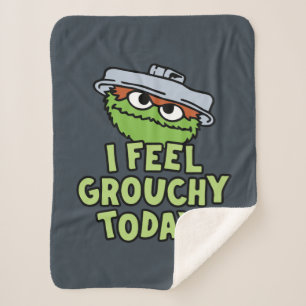 Oscar der Grouch Ich fühle mich heute Grouchy! Sherpadecke