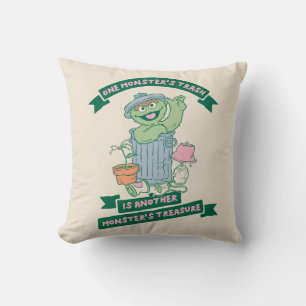 Oscar der Grouch Monster Treasure Graphic Kissen