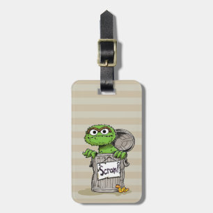 Oscar der Grouch Scram Gepäckanhänger