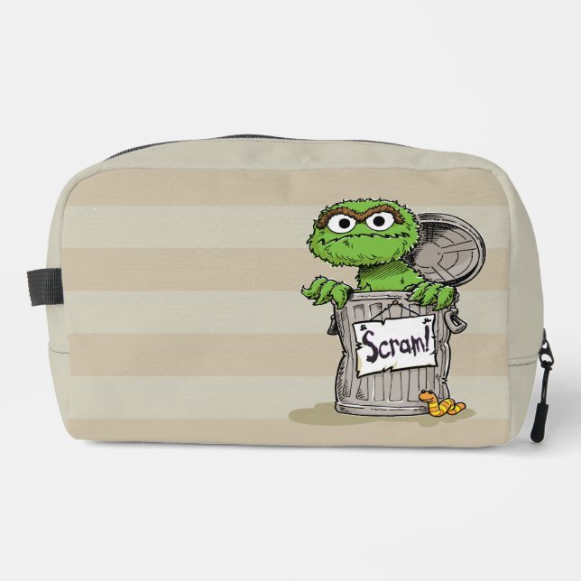 Oscar der Grouch Scram Waschbeutel (Vorderseite)