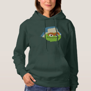 Oscar der Müllhaldenmann Waldgesicht Hoodie