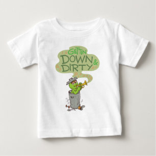 Oscar der Müllmann Dreckig und lustig Baby T-shirt