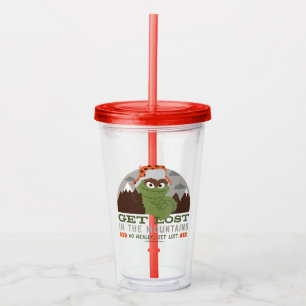 Oscar Die Grouch Die große Außenwelt Acryltrinkbecher