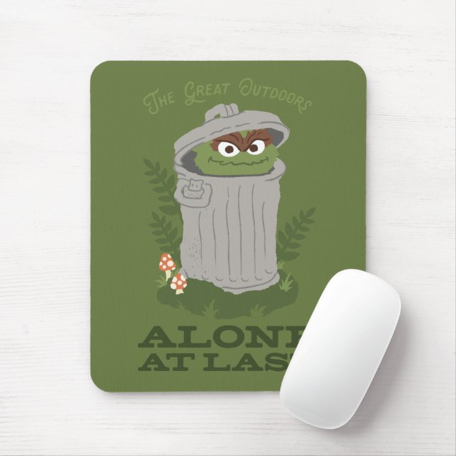 Oscar Die Grouch | Die große Außenwelt Mousepad (Mit Mouse)
