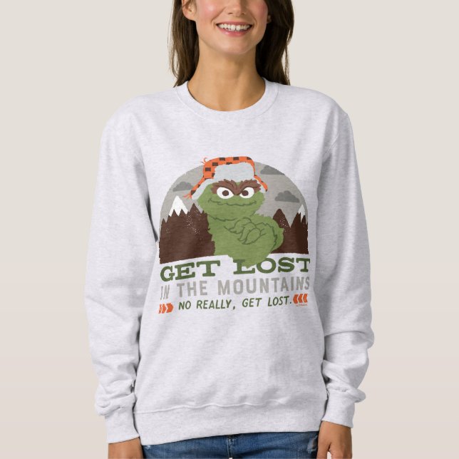 Oscar Die Grouch | Die große Außenwelt Sweatshirt (Vorderseite)