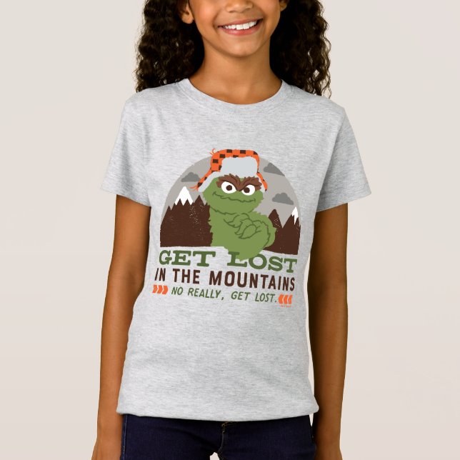 Oscar Die Grouch | Die große Außenwelt T-Shirt (Vorderseite)