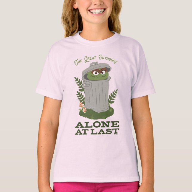 Oscar Die Grouch | Die große Außenwelt T-Shirt (Vorderseite)