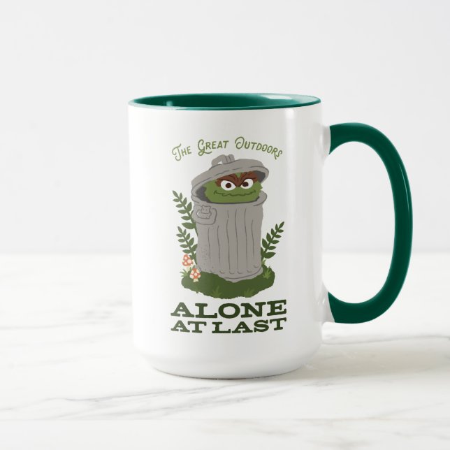 Oscar Die Grouch | Die große Außenwelt Tasse (Rechts)