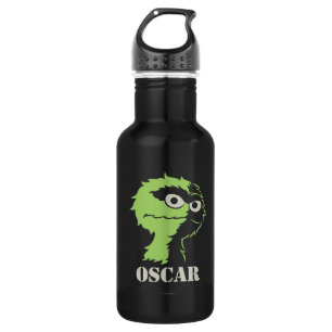Oscar die Grouch Half Edelstahlflasche