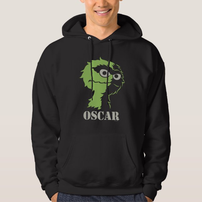 Oscar die Grouch Half Hoodie (Vorderseite)