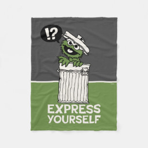 Oscar für den Grouch Express Fleecedecke