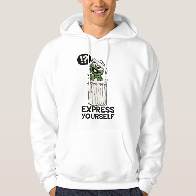 Oscar für den Grouch Express Hoodie (Vorderseite)