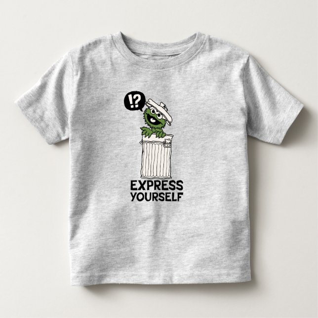 Oscar für den Grouch Express Kleinkind T-shirt (Vorderseite)