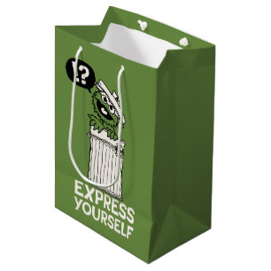 Oscar für den Grouch Express Mittlere Geschenktüte