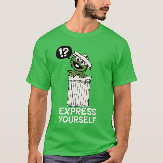 Oscar für den Grouch Express T-Shirt (Vorderseite)