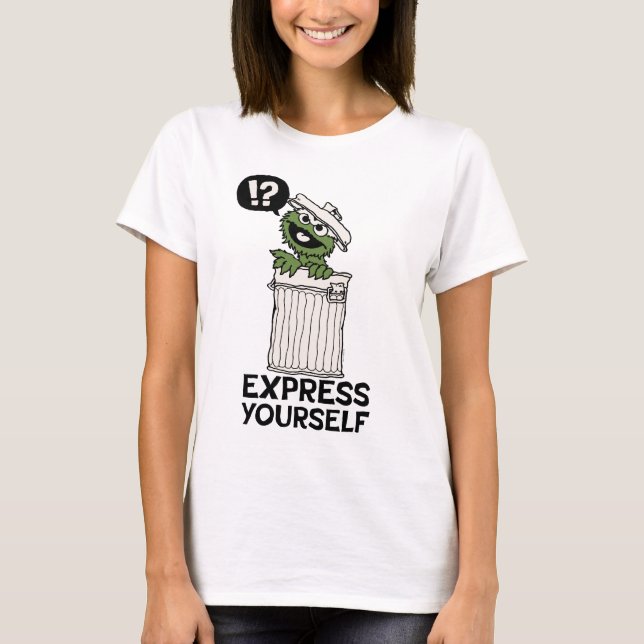 Oscar für den Grouch Express T-Shirt (Vorderseite)