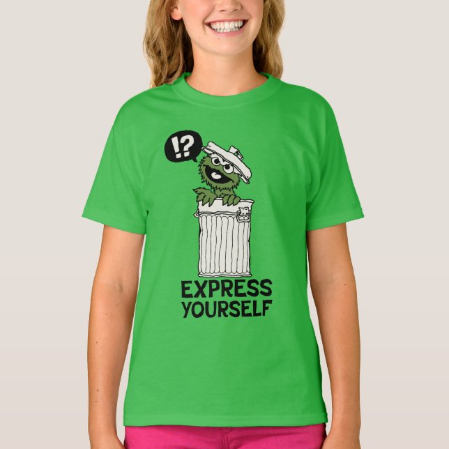 Oscar für den Grouch Express T-Shirt (Vorderseite)