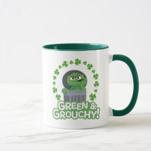Oscar Grün und mürrisch! Tasse