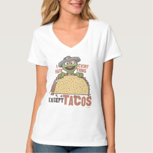 Oscar ich hasste alles außer Tacos T-Shirt