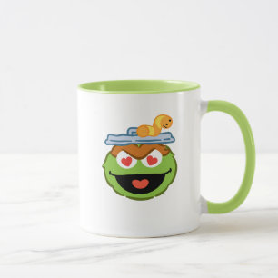 Oscar Lächelnder Smiley mit herzförmigen Augen Tasse