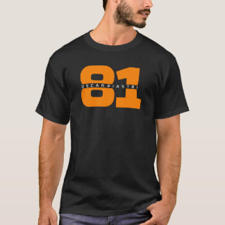 Oscar Piastri McLaren Formel-1-Logo Nummer 81 T-Shirt