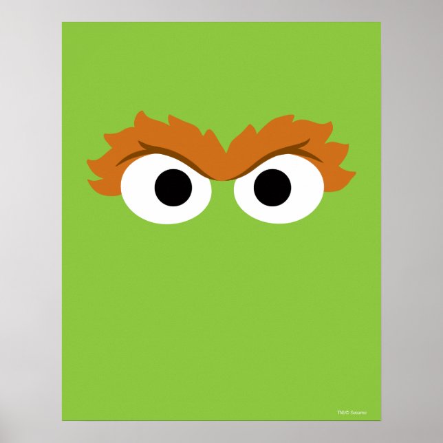 Oscar the Grouch Big Poster (Vorne)