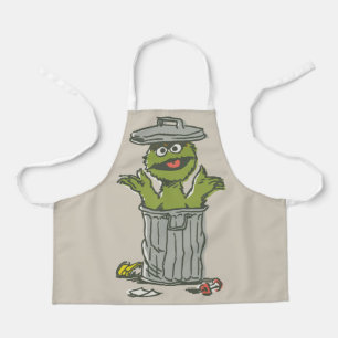 Oscar the Grouch Vintage Schürze