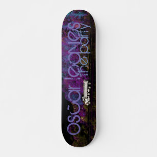 Oscar verlasse das Party Skateboard