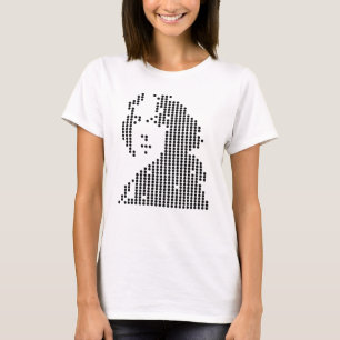 Oscar Wilde geometrisches Porträt T-Shirt