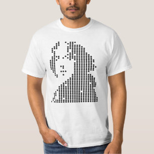 Oscar Wilde geometrisches Porträt T-Shirt