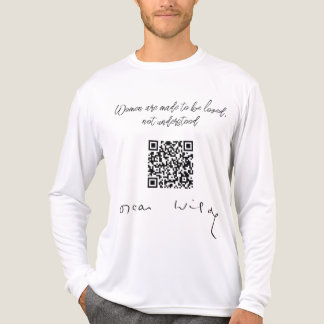 Oscar Wilde Unterschrift Tri-Blend Shirt