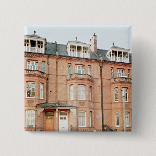 Oscar Wildes Haus in Tite Straße, Chelsea Button