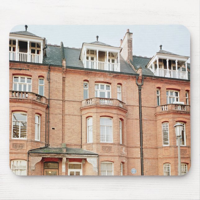 Oscar Wildes Haus in Tite Straße, Chelsea Mousepad (Vorne)