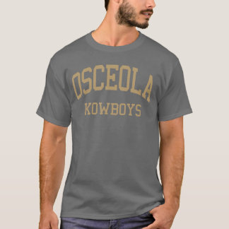Osceola High School HS Kissimmee FL Retro-Sport f T-Shirt