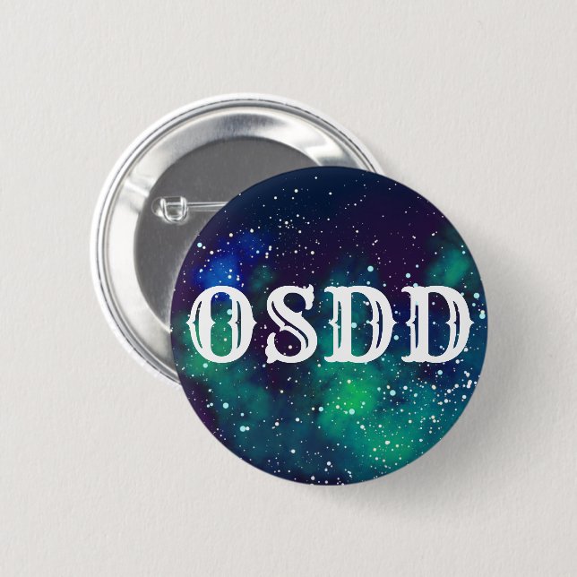 OSDD kundengerechte Galaxie-Identität Button (Vorne & Hinten)