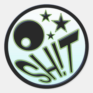 O'SH!T Aufkleber